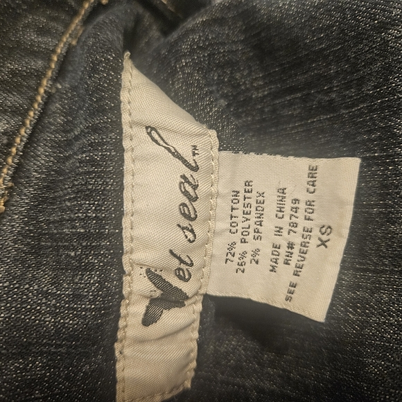 Wet Seal Dark Blue Jean Jacket - Picture 2 of 6